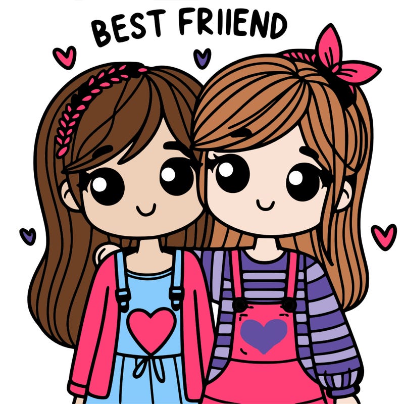 best friend girl