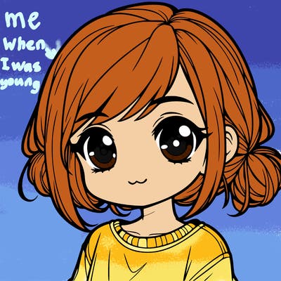 cute  girl realistic