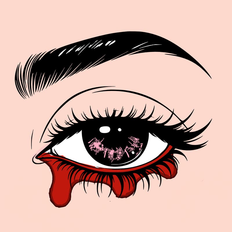 eye closed realistic