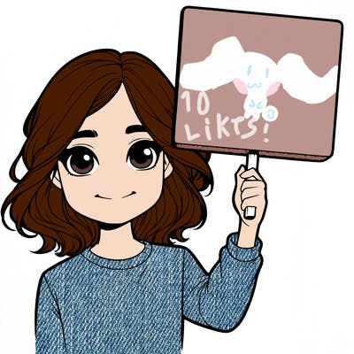 realistic girl holding up a sign