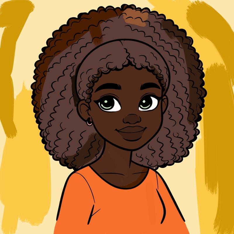 realistic black girl