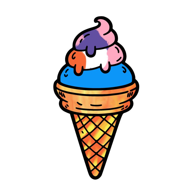 ice cream cone