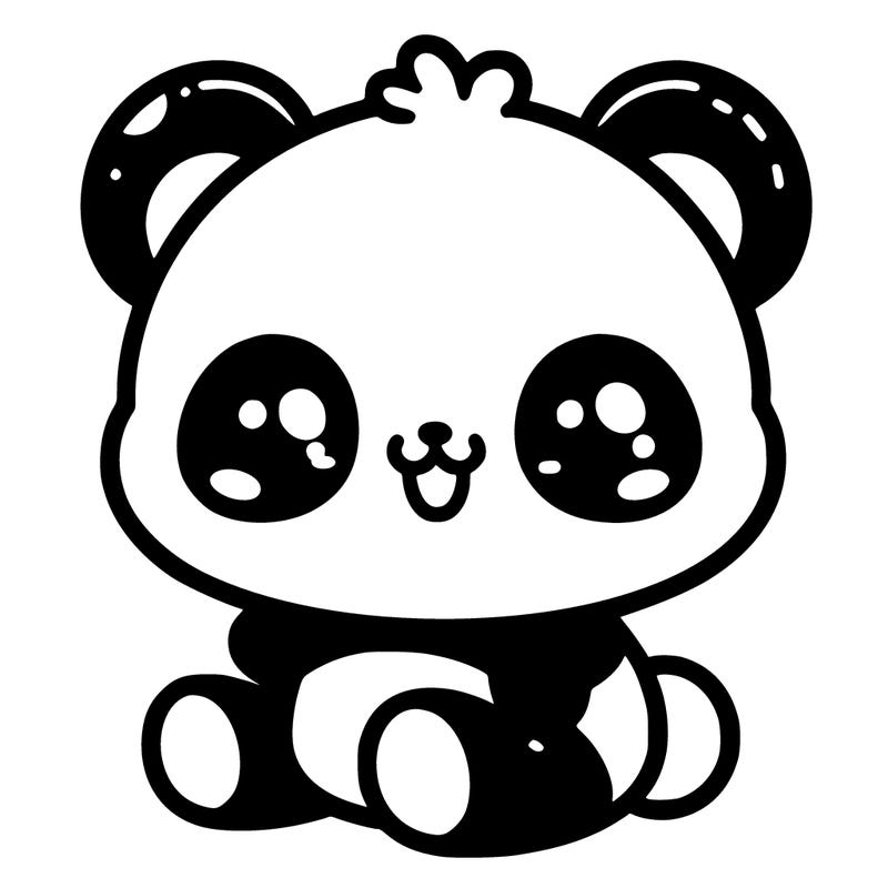 kawaii panda