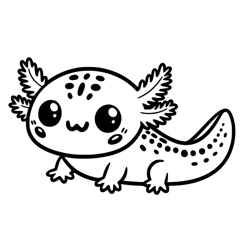 cute axolotl