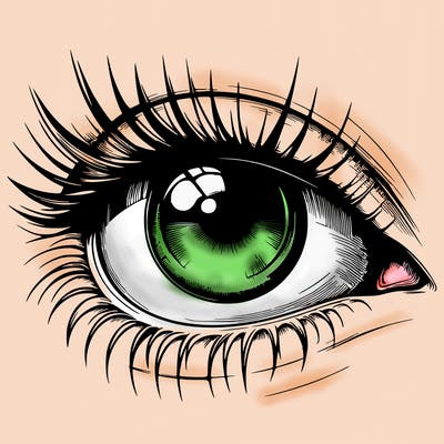 realistic eye