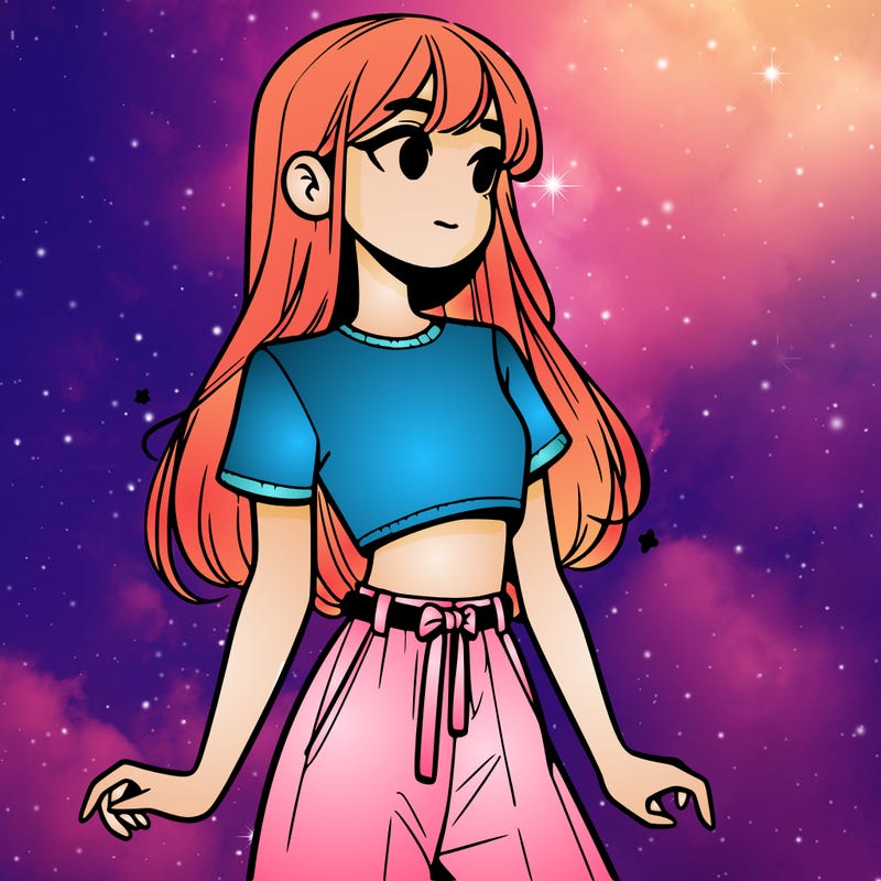 girl in a cute crop top