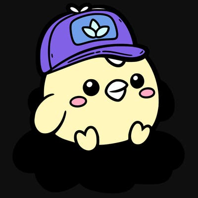 chicken nuggets with hat