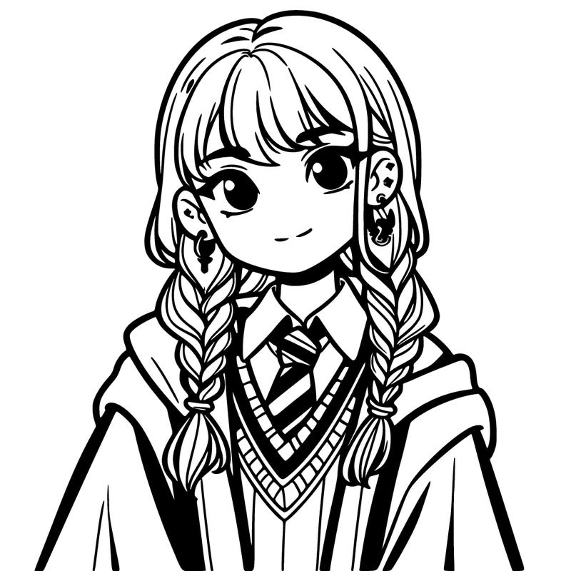 slytherin girl student