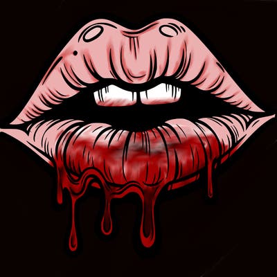 lips that look realistic and drip