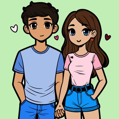 boyfriend and girlfriend