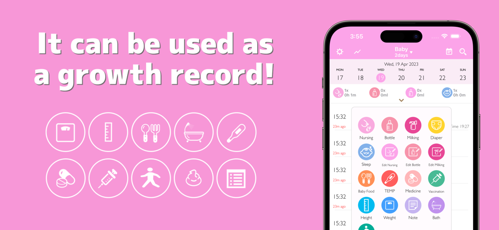 Milk Time - Timer for nursing - Medical App | MWM