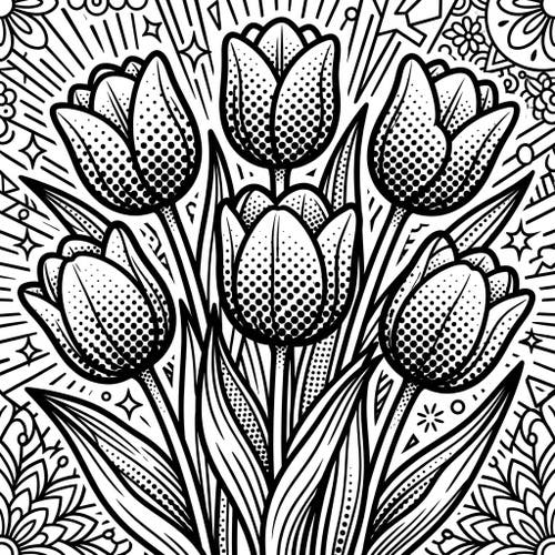 Purple Tulips