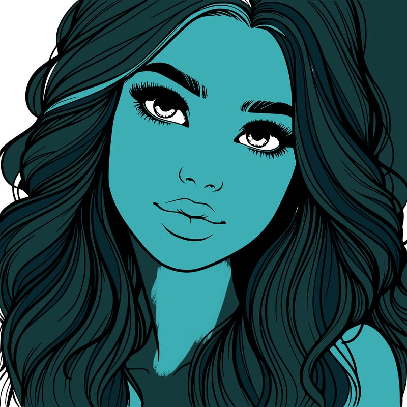 beautiful realistic girl