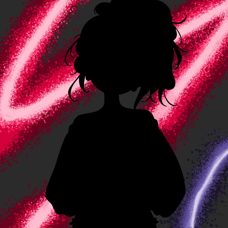 girl with a messy ponytail glasses a baggy crop top and jean shorts