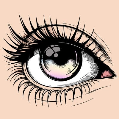 realistic eye
