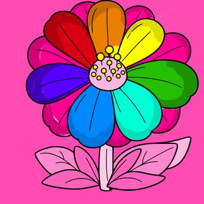big flower