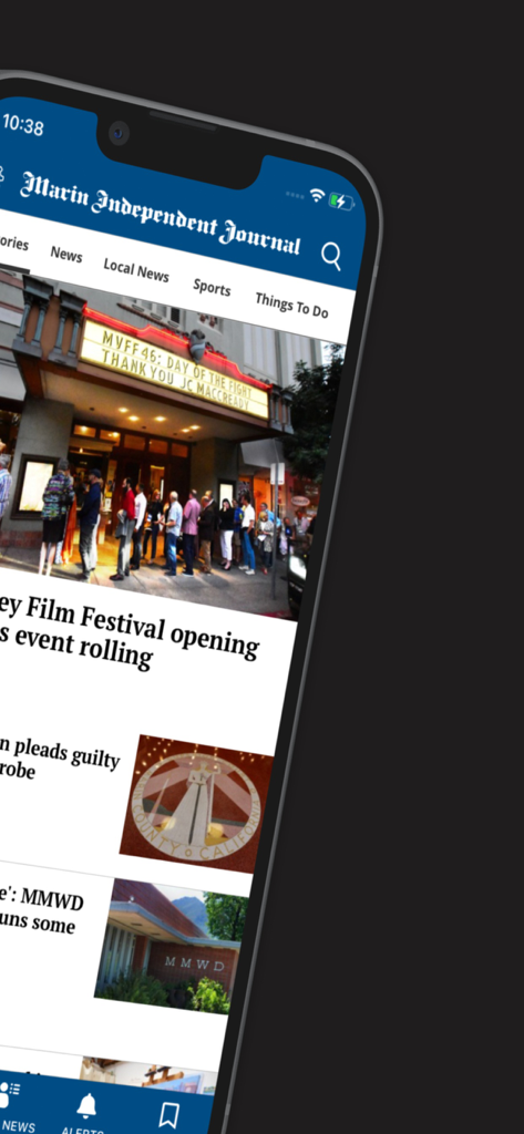 Marin Independent Journal News - Marin Independent Journal news app displaying local news and categories