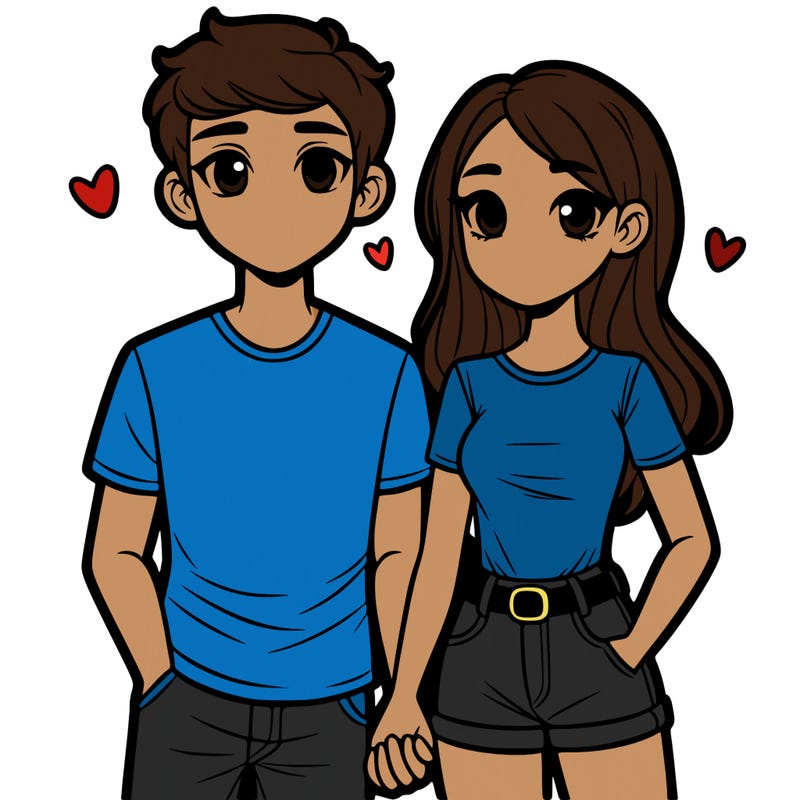 boyfriend and girlfriend