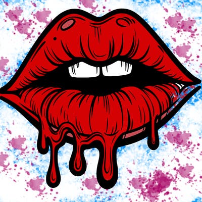 lips that look realistic and drip