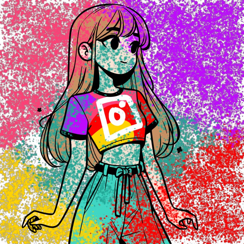 girl in a cute crop top