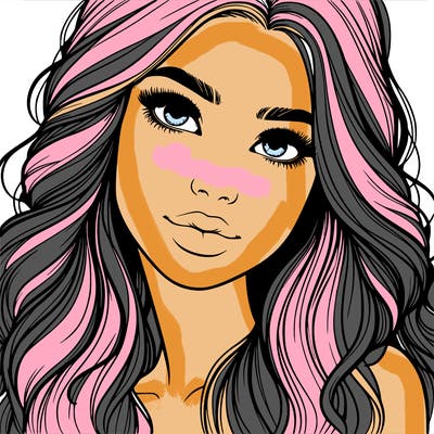 beautiful realistic girl