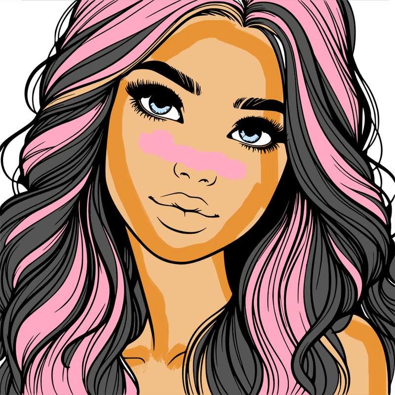 beautiful realistic girl