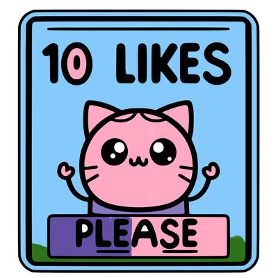 10 likes please