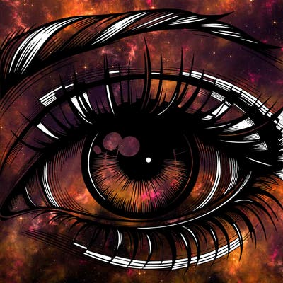 realistic eye