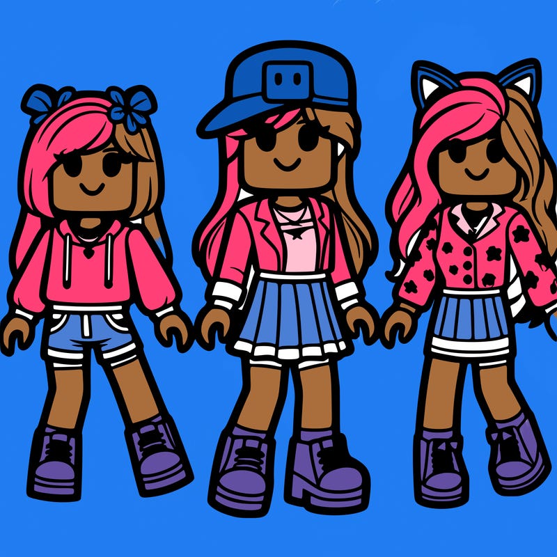 cute roblox girls