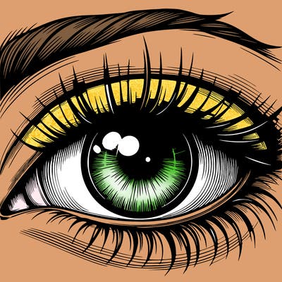 realistic eye