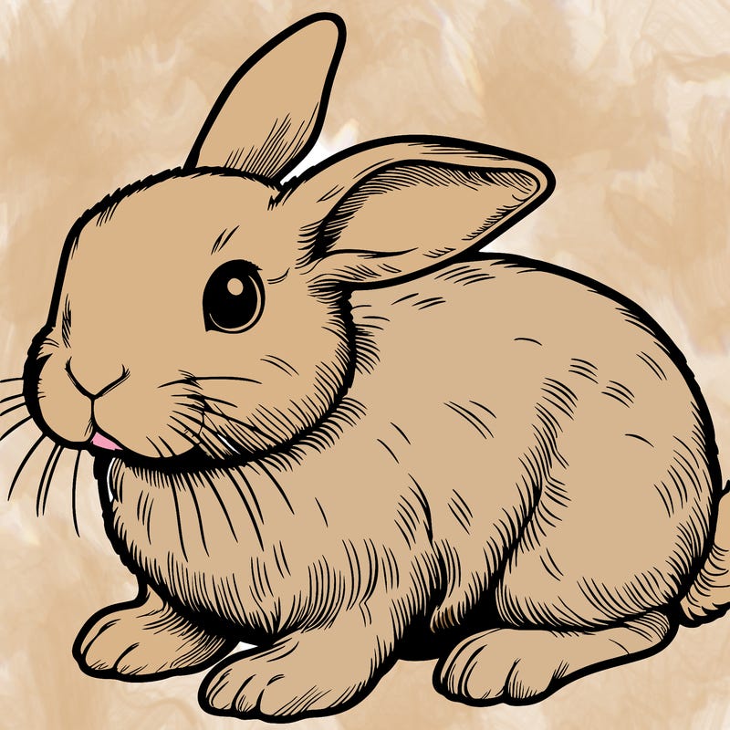 realistic bunny