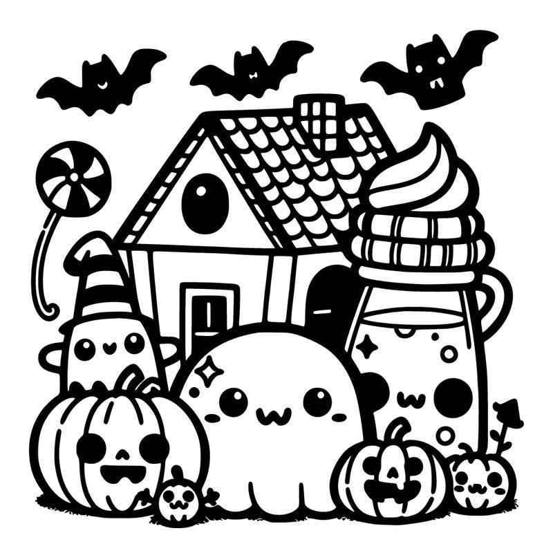 cute easy haloween
