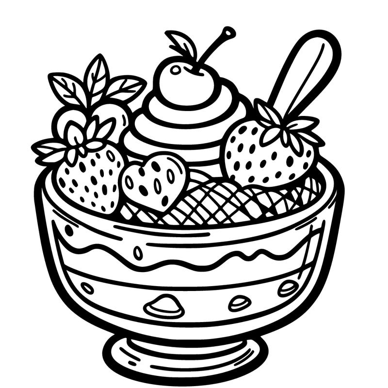 a delicious dessert