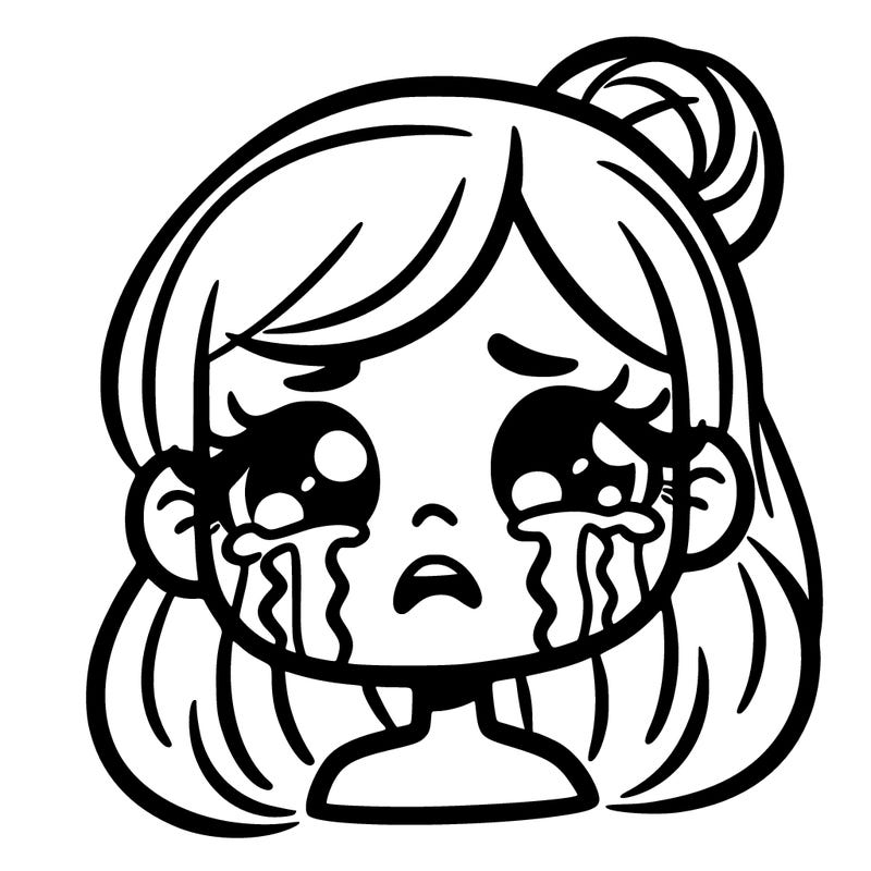 easy girl crying