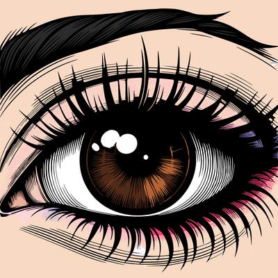 realistic eye