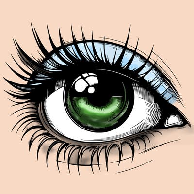 realistic eye