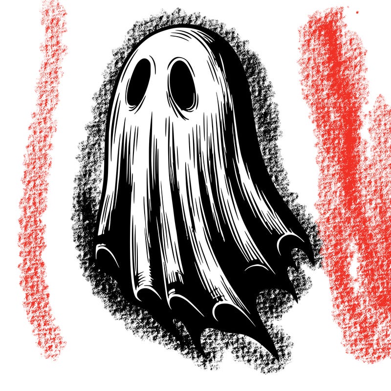 realistic creepy ghost