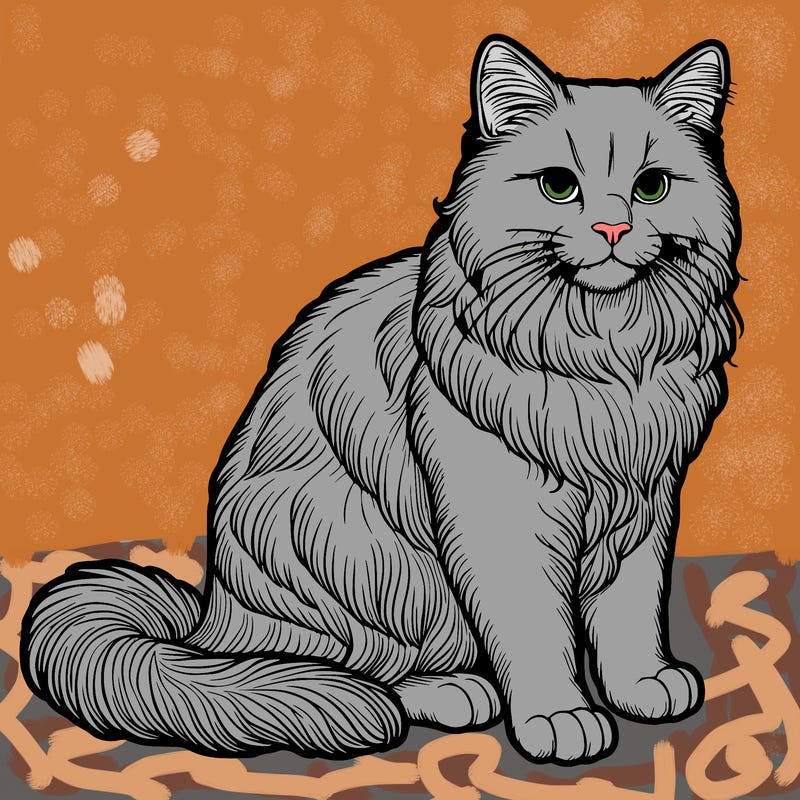 realistic cat