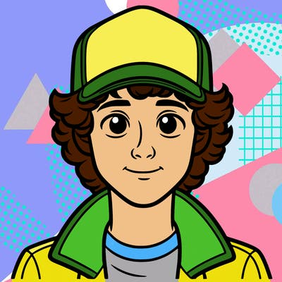 dustib henderson from stranger things