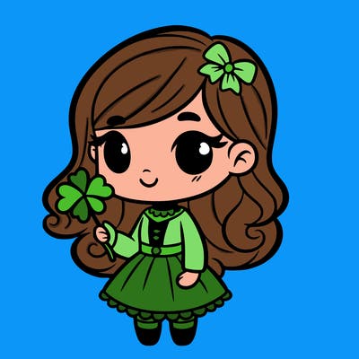 saint patrick’s day girl