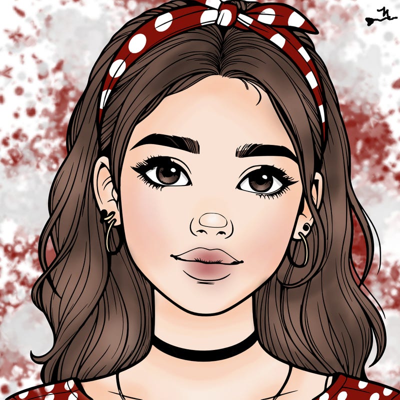 realistic teenage girl