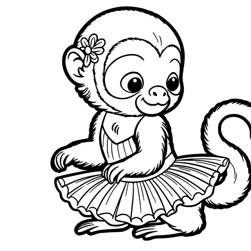 capuchin ballerina