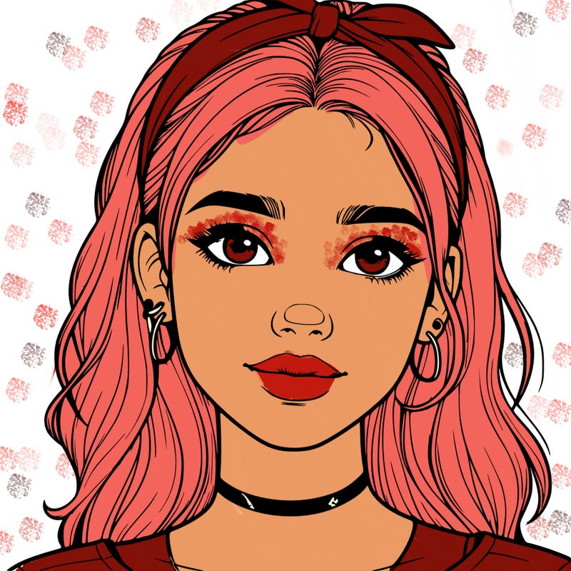 realistic teenage girl