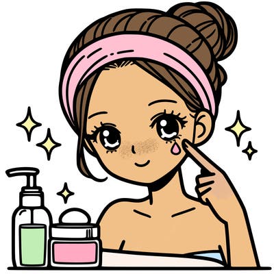skincare girl