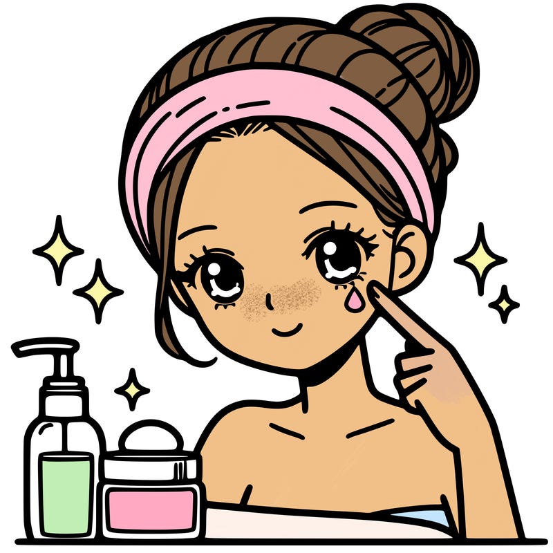 skincare girl