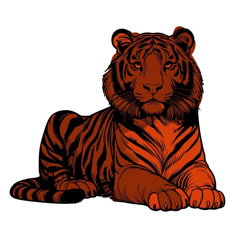 realistic tiger