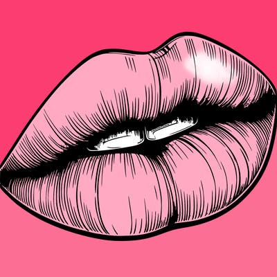 realistic lips
