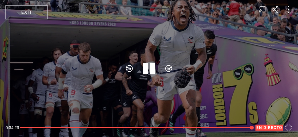 The Rugby Network - Live rugby match streaming on The Rugby Network app video player