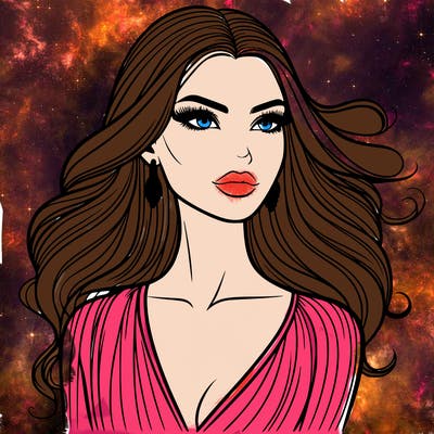 beautiful fashion woman