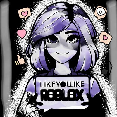 realistic girl saying like if you like roblox